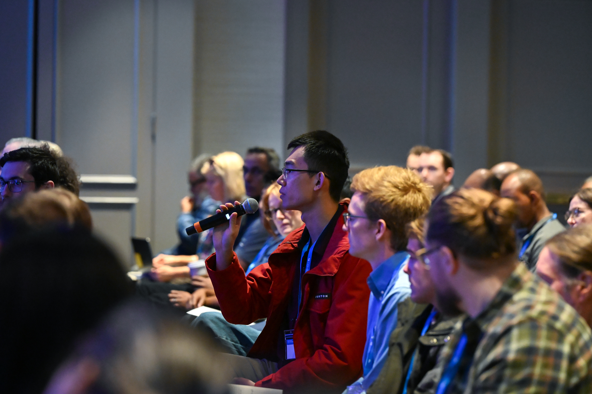 Keynote talks eliciting questions from the audience.